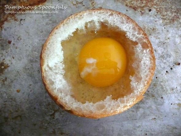 Egg in a Hard Roll