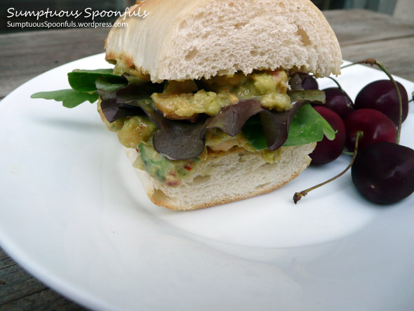 Smashed Chickpea & Avocado Sandwich