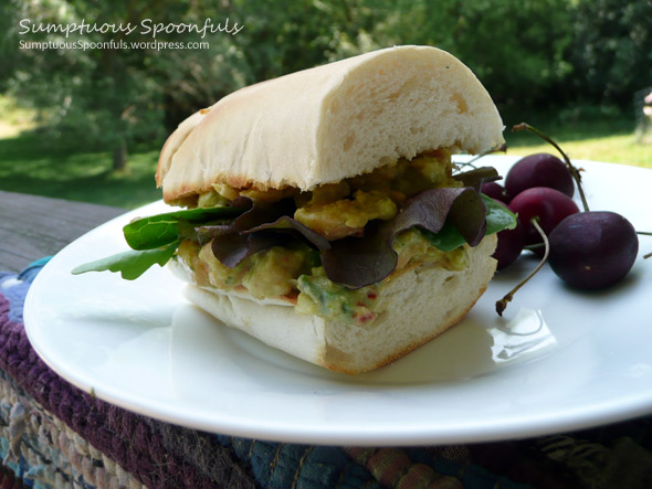 Smashed Chickpea & Avocado Sandwich