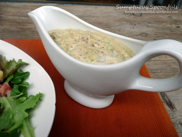 Sundried Tomato Ranch Salad Dressing