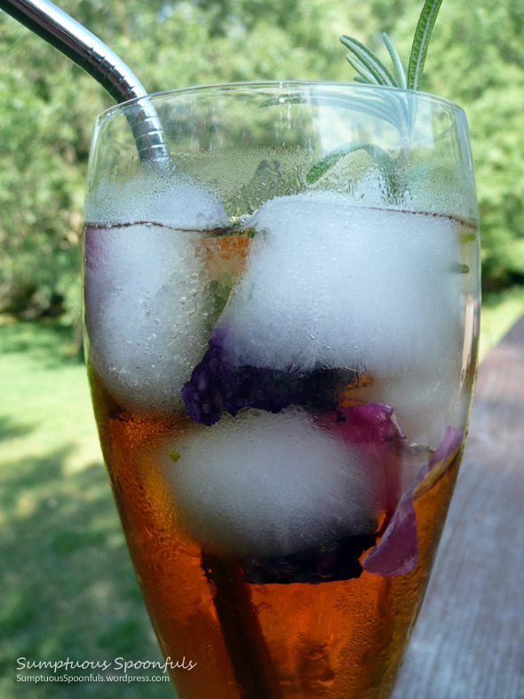 Vanilla Rose Vodka Iced Tea 