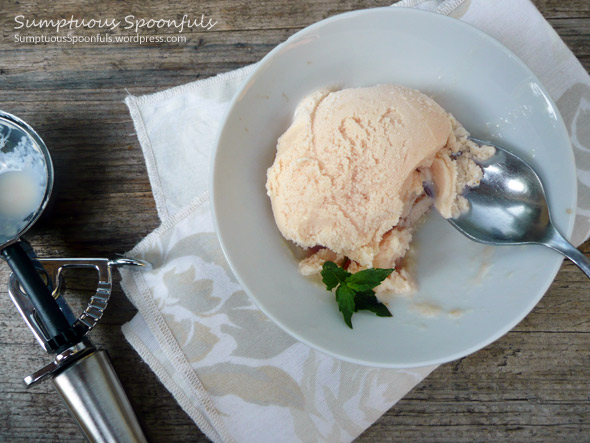 Ginger Cantaloupe Ice Cream