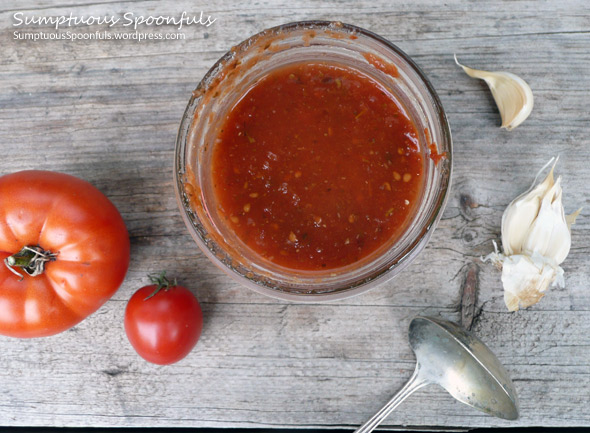 Garden Marinara Sauce in the Crockpot