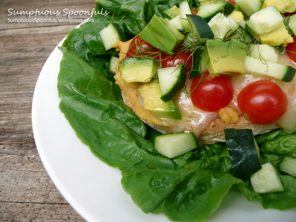 Hummus Havarti Harvest Pizza