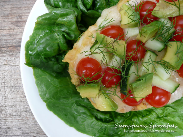 Hummus Havarti Harvest Pizza