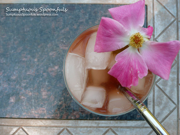 Lavender Lime Rose Fizz