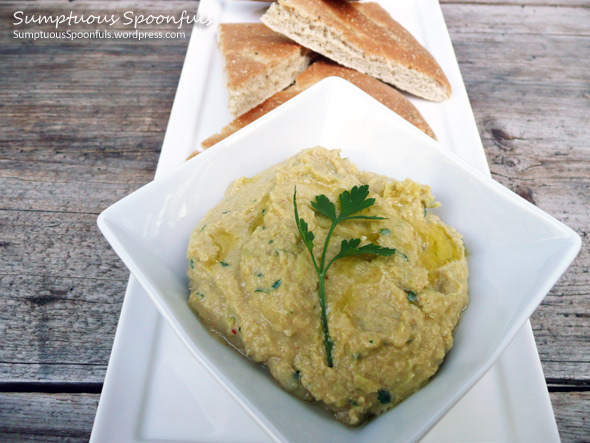 Zummus: A Zucchini Lima Bean Twist on Hummus