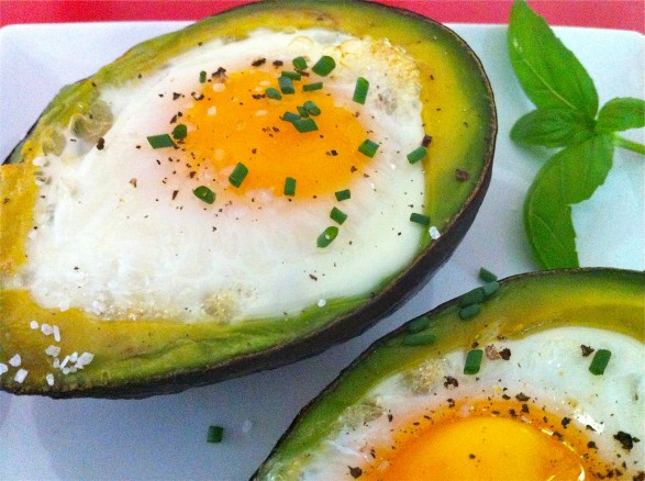 Baked Egg Avocados from Fountain Avenue Kitchen