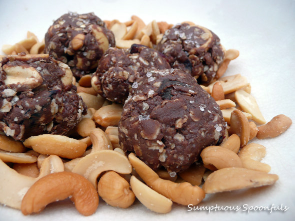 Chocolate Fruit & Nut Energy Bytes