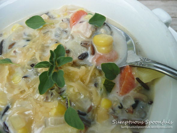 Creamy Cheesy Chicken Wild Rice Soup