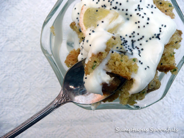Lemon Poppy Seed Yogurt Trifle