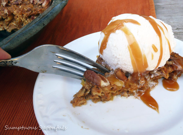 Pumpkin Apricot Oatmeal Pie