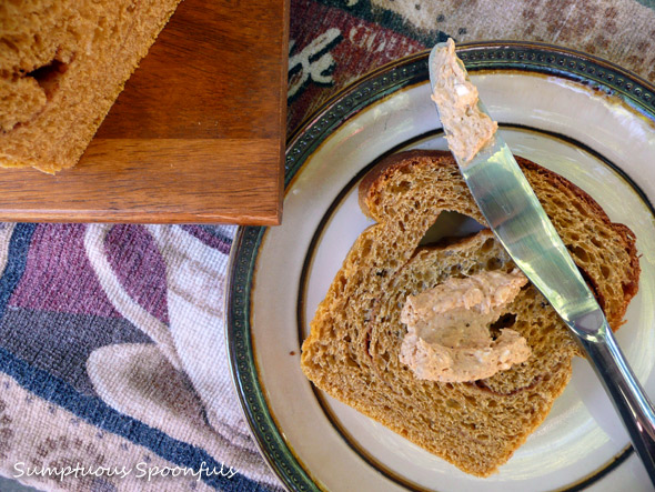 Pumpkin Cinnamon Swirl Bread with Pumpkin Maple Mascarpone Spread