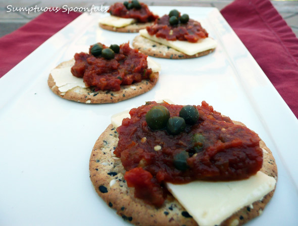 Roasted Pepper Tomato Tapenade