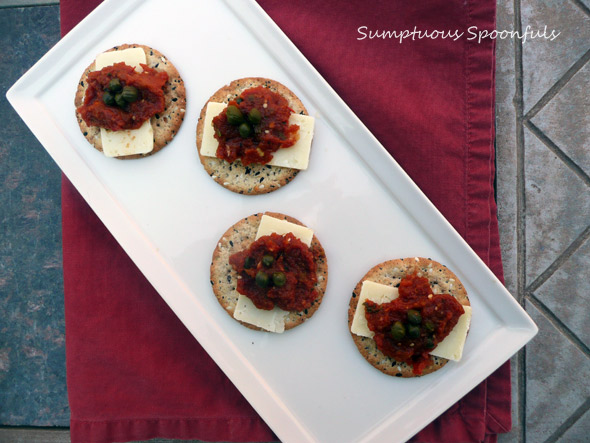 Roasted Pepper Tomato Tapenade