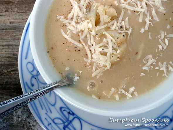 Cauliflower Potato Parmesan Soup