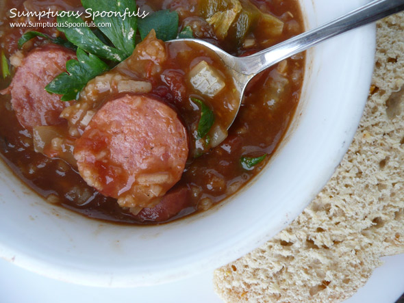 Creole Stout Sausage Gumbo