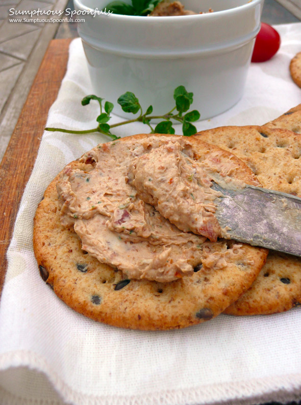 Pepperoni Pizza Cream Cheese Spread ~ Sumptuous Spoonfuls #cheese #recipe