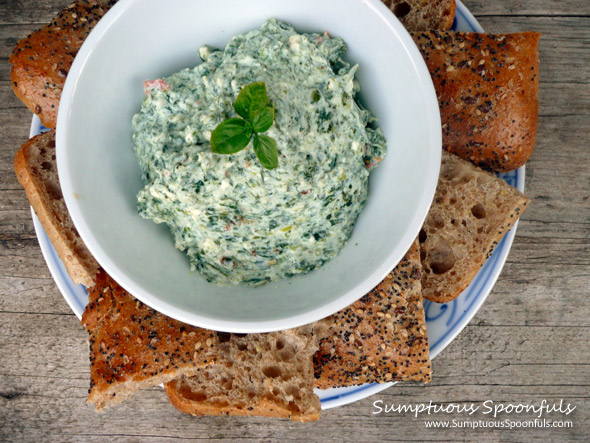 Spanakopita Dip {Spinach & Feta with Dill}