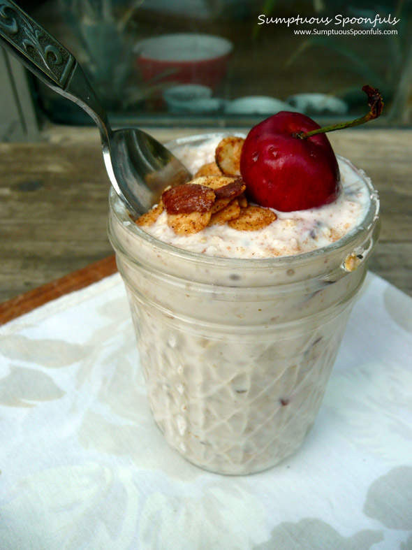 Cherry Vanilla Overnight Oatmeal