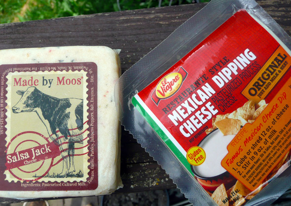 Delicious cheeses for making queso