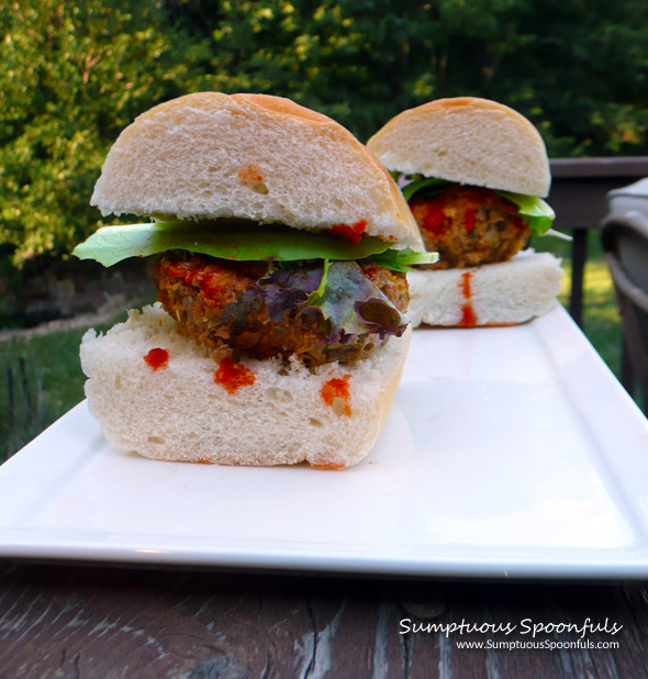 Asian Garlic Zucchini Beef Sliders ~ Sumptuous Spoonfuls #sliders #recipe