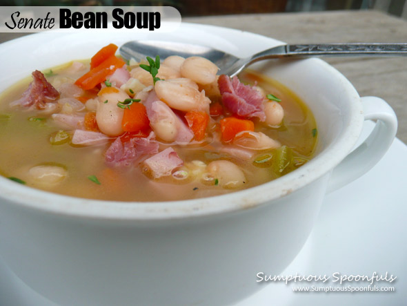 Senate Bean Soup ~ slightly modified by Sumptuous Spoonfuls