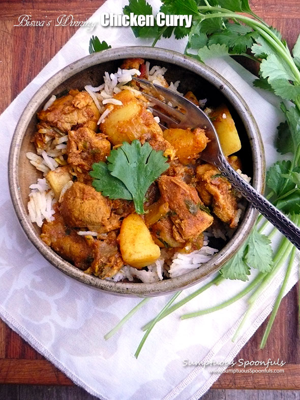 Biswa's Winning Chicken Curry ~ Sumptuous Spoonfuls #amazing #chicken #curry #recipe
