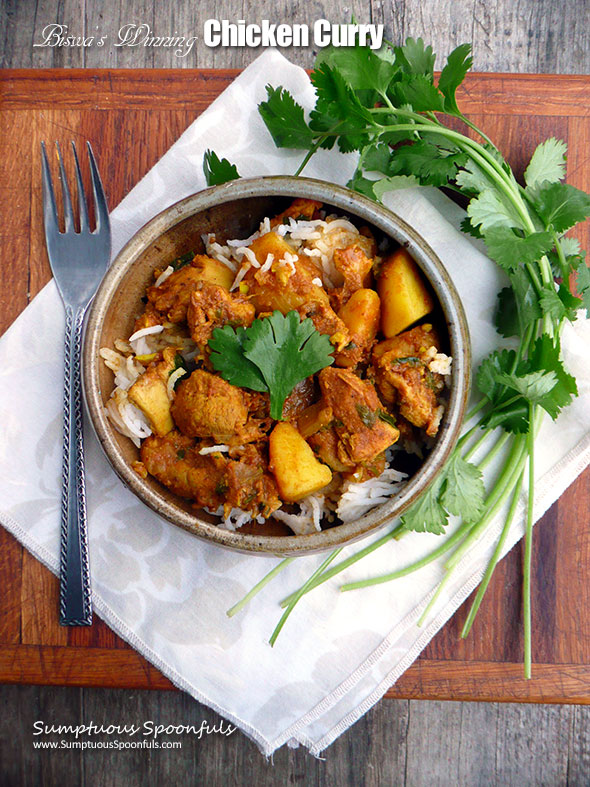 Biswa's Winning Chicken Curry ~ Sumptuous Spoonfuls #amazing #chicken #curry #recipe