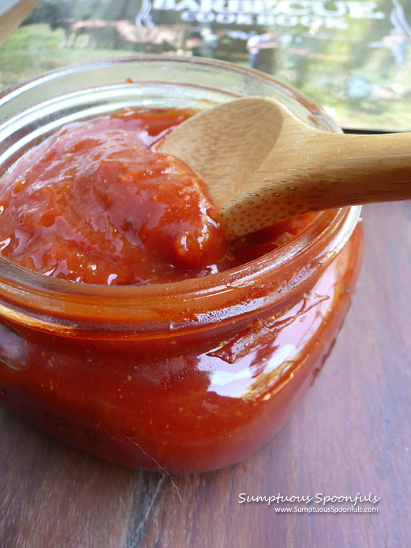Jack Daniels Chipotle Barbecue Sauce ~ Sumptuous Spoonfuls #easy #homemade #bbq #sauce #recipe