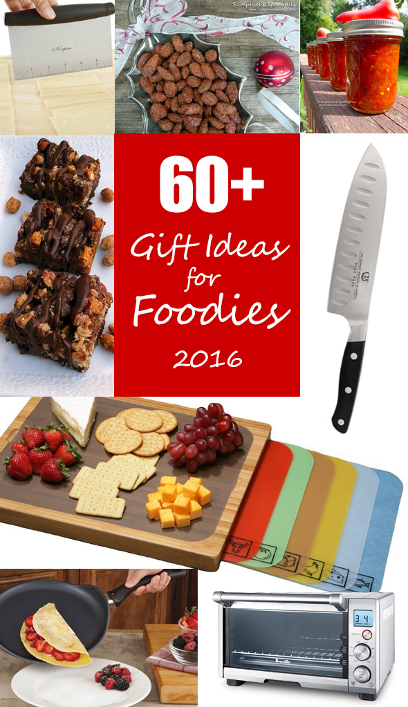 Over 60 Great Gift Ideas for Foodies ~ Sumptuous Spoonfuls #Holiday #Shopping #Guide 2016