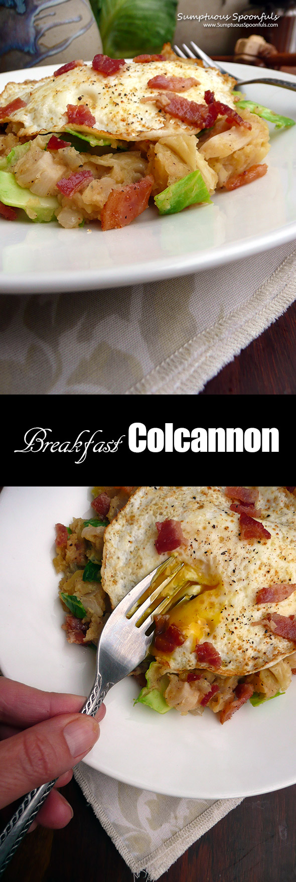 Breakfast Colcannon ~ Sumptuous Spoonfuls #Irish #breakfast #recipe