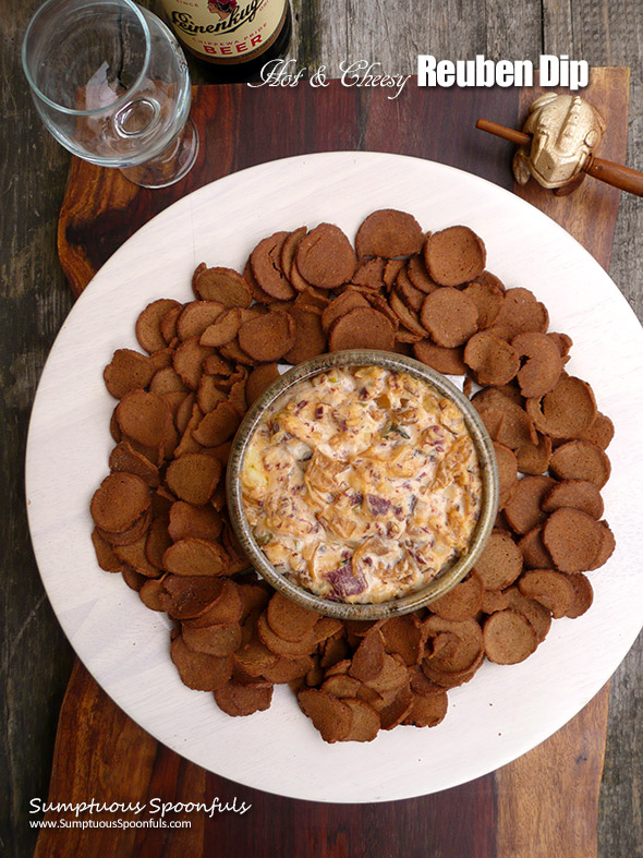 Hot & Cheesy Reuben Dip