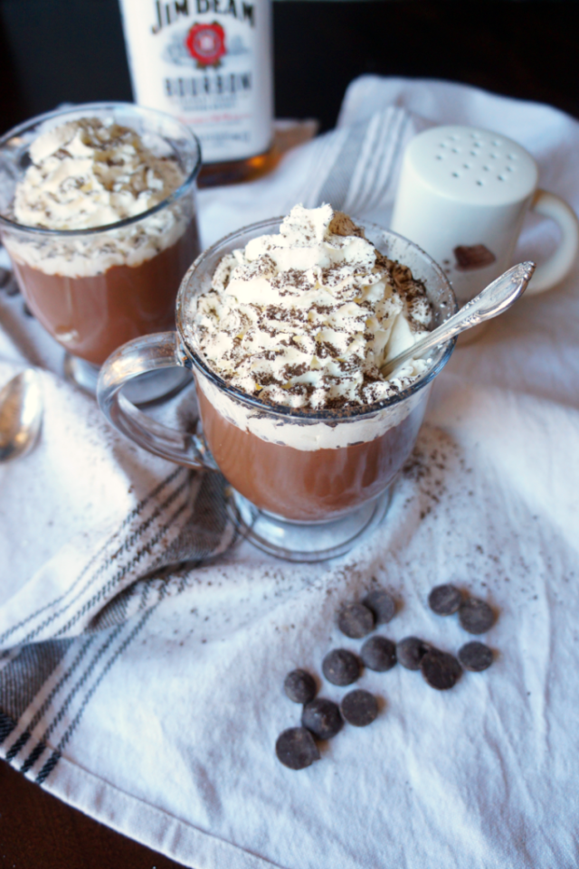 Spiked Italian Hot Chocolate from the Baking Fairy