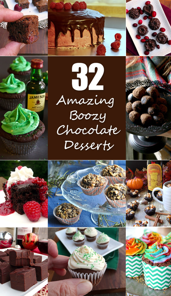 32 Amazing Boozy Chocolate Desserts