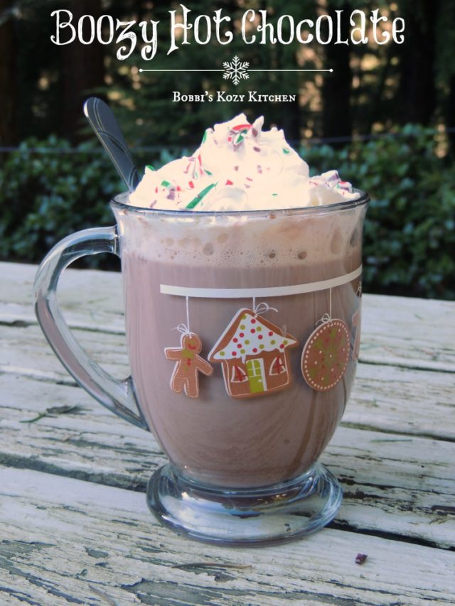 boozy hot chocolate