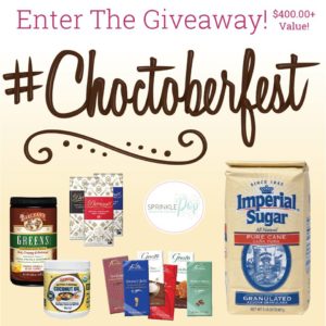 #choctoberfest giveaway