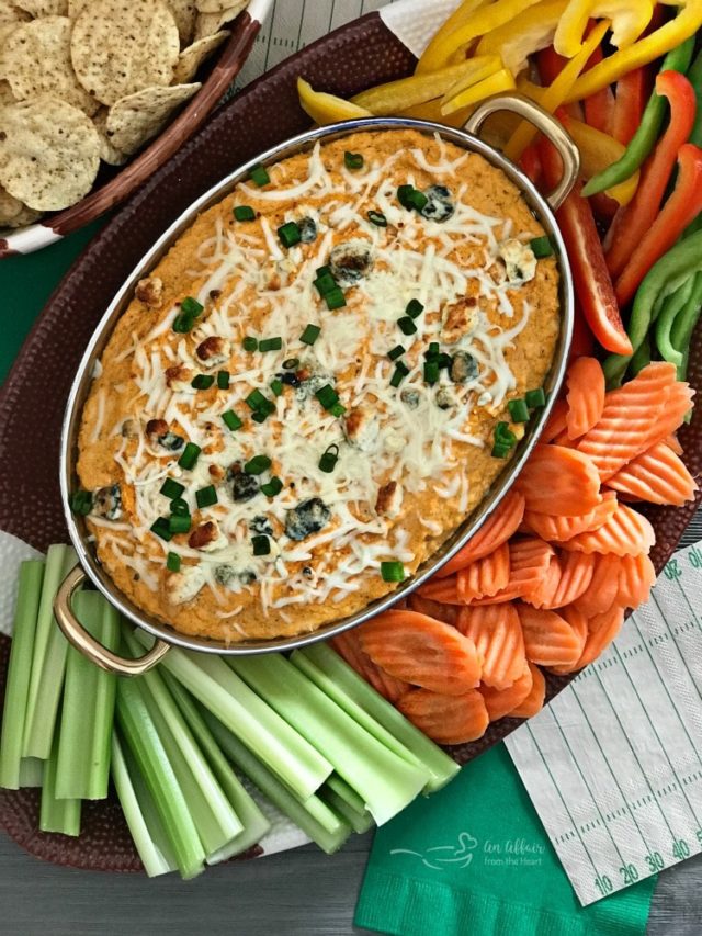 Buffalo Cauliflower Dip - An Affair from the Heart