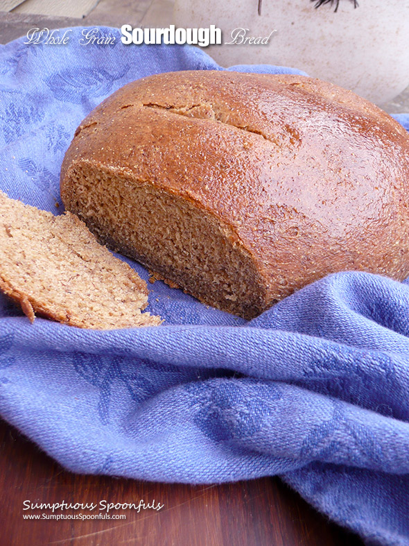 Whole Grain Sourdough Bread | Sumptuous Spoonfuls