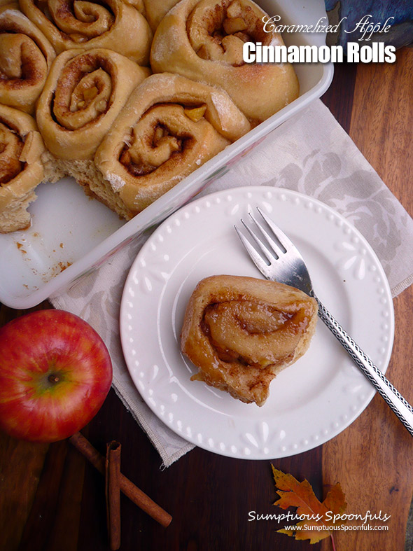 Caramelized Apple Cinnamon Rolls