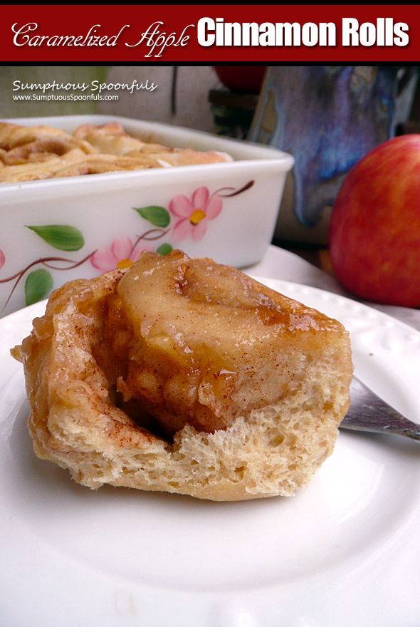 Caramelized Apple Cinnamon Rolls