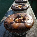 Peanut Butter Brownie Mega Bites Supreme ~ Sumptuous Spoonfuls #decadent #brownie #recipe
