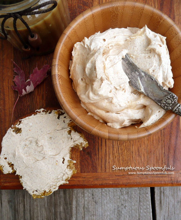 Whipped Pumpkin Maple Mascarpone Cream Cheese