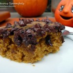 Yum Yum Pumpkin Bars {Low fat, with Low Sugar Option}