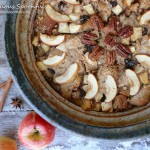Apple Cinnamon Chai Bread Pudding ~ from Sumptuous Spoonfuls #apple #bread pudding #recipe