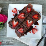 Chocolate Strawberry Truffle Crepes from Sumptuous Spoonfuls #chocolate #crepes #recipe