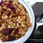 Kumquat Cranberry Pecan Granola