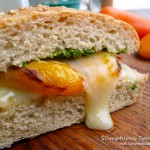 Pesto Pepper Bacon Havarti Panino ~ Sumptuous Spoonfuls #sandwich #recipe