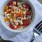 Tomato Feta Baked Egg Ramekins ~ Sumptuous Spoonfuls #baked #egg #recipe