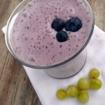 Blueberry Gooseberry Smoothie ~ Sumptuous Spoonfuls #smoothie #recipe